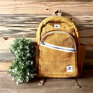 Pure Hemp Backpack Full Size Unisex Design